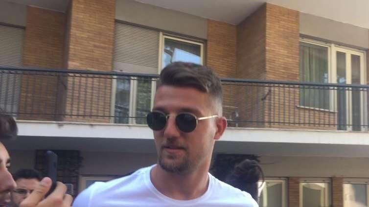 Milinkovic-Savic: "Futuro? Ho un contratto con la Lazio, ma non si sa mai cosa succede nel calcio"