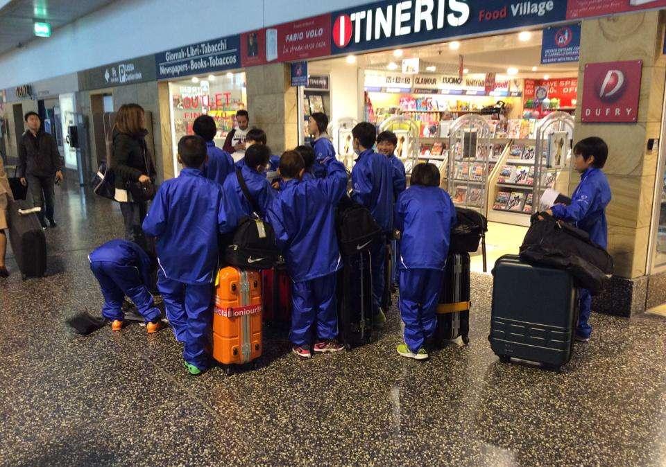 FOTO - A Malpensa sbarca l'Inter Academy Japan