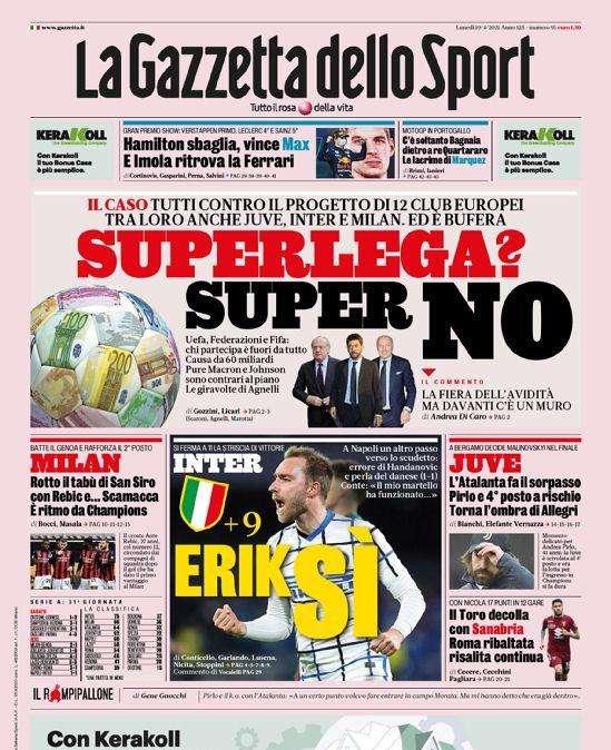 Prima GdS - Superlega? Super no. Inter, ErikSì