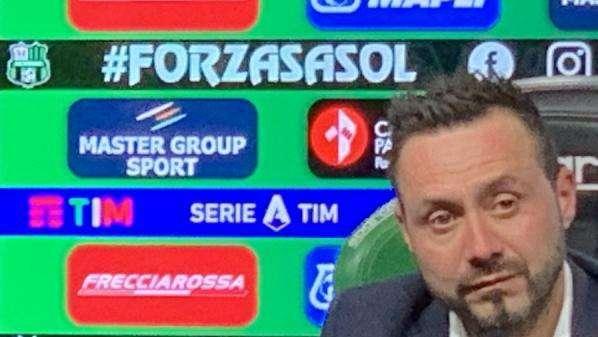 Sassuolo, De Zerbi: "Ripartire dopo il coronavirus? Si decida senza pensare al proprio orticello"