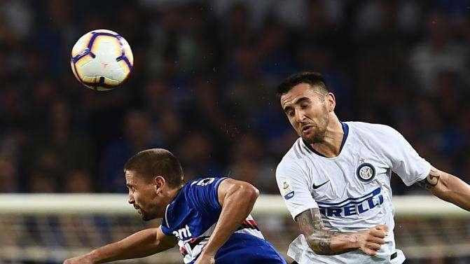 Inter macchina da cross: 33 traversoni contro la Sampdoria