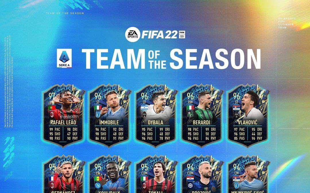 FIFA22, tre interisti nella Top of the Season. Ma con due assenze rumorose
