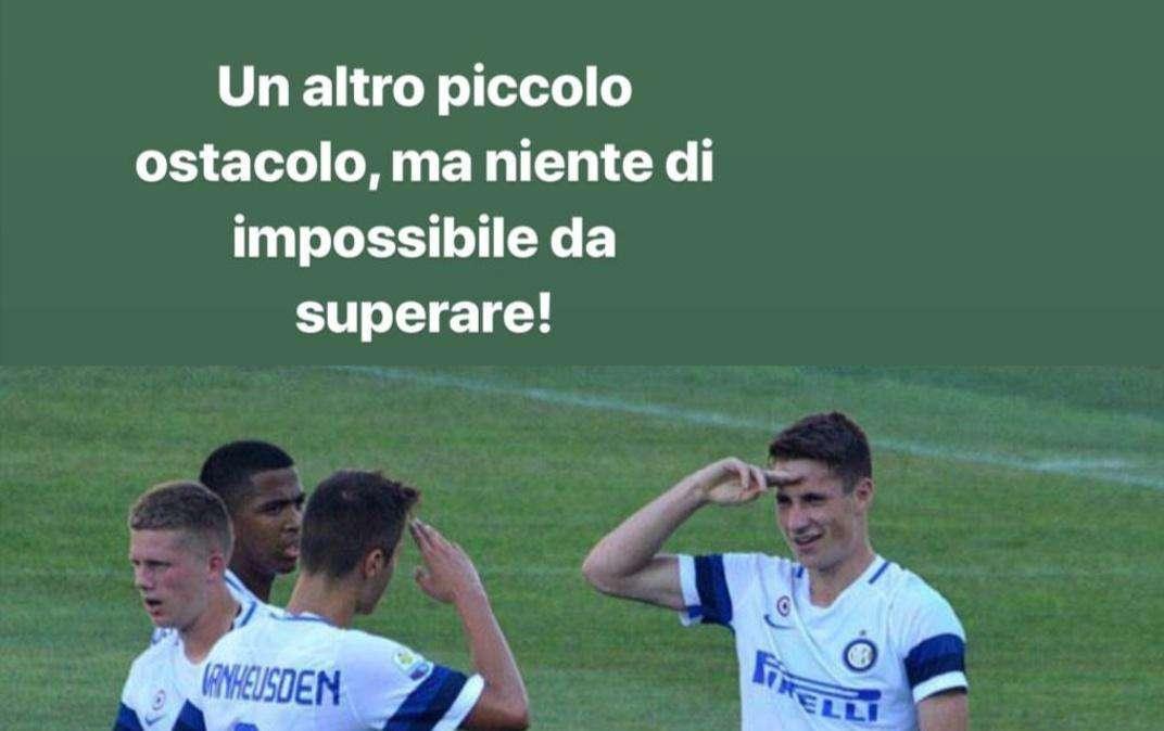 Pinamonti incoraggia Vanheusden: "Nulla di insuperabile"