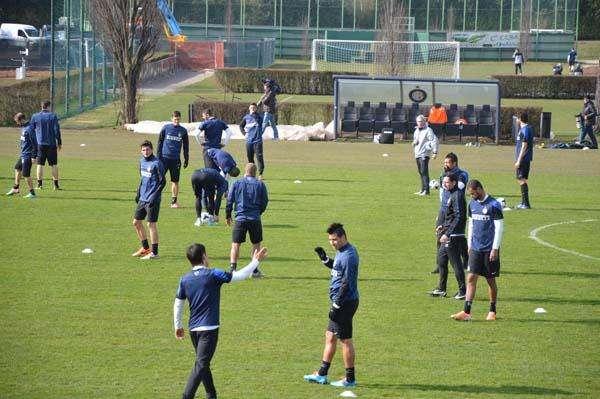 Terza seduta pre-Napoli: possesso e partitella