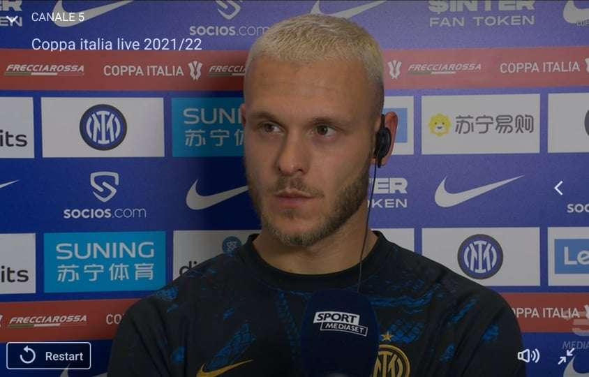 Dimarco a SM: "Oggi l'importante era vincere. Siamo un grande gruppo"