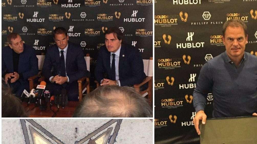 Golden Foot, De Boer: "Un onore questo premio" 