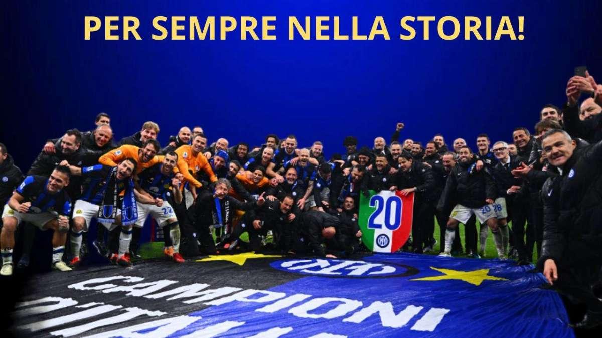 INTER CAMPIONE D'ITALIA! SECONDA STELLA IN CASA DEL MILAN: ABBIAMO SCRITTO LA STORIA!