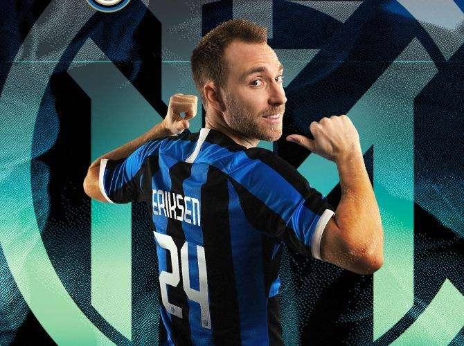 Eriksen, scelto il numero di maglia per l'avventura all'Inter: il danese indosserà la numero 24