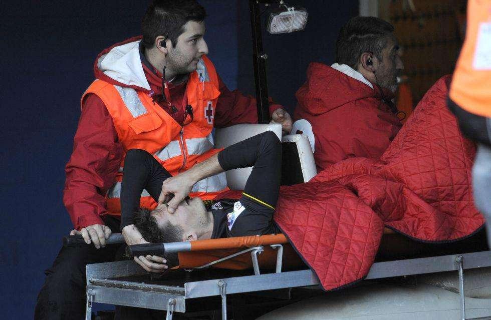 Andreolli esce in lacrime: rottura tendine di Achille?