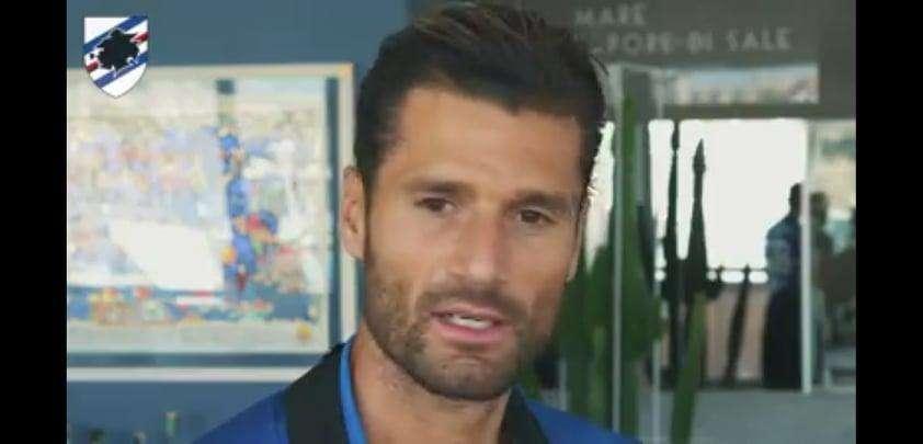 VIDEO - In attesa del campo, Candreva serve assist a Quagliarella... a tavola