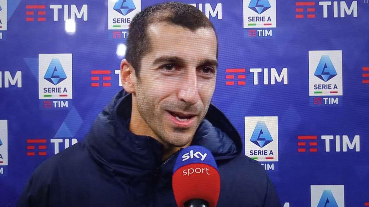 Mkhitaryan al 90': "Siamo una squadra, non importa chi gioca. Infortunio? Un po' di dolore, ma sto bene"