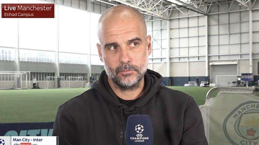 City, Guardiola a Sky: "Sarà durissima, l'Inter gioca in maniera diversa. Onana con i piedi è eccezionale"