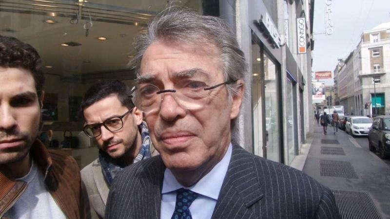 Moratti: "De Boer va sostenuto. Gli obiettivi Inter restano importanti"
