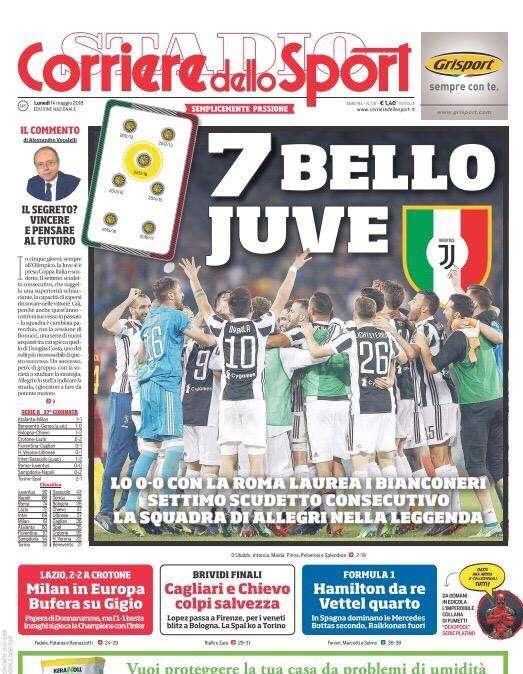 Prima CdS - Inzaghi si gioca la Champions con l’Inter