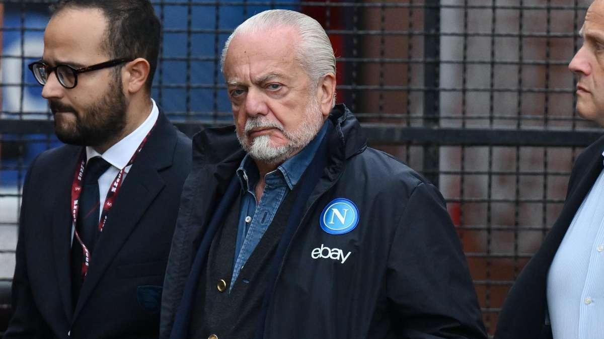 De Laurentiis: "Tour de force con Inter e Juve. Contro i nerazzurri senza due terzini, ci vuole molto culo"