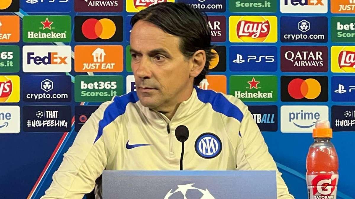Inzaghi: "Per domani ci saranno tutti, vorrei Dumfries e Zielinski. Rinnovo? C'è il Bayern, non è il caso di parlarne"