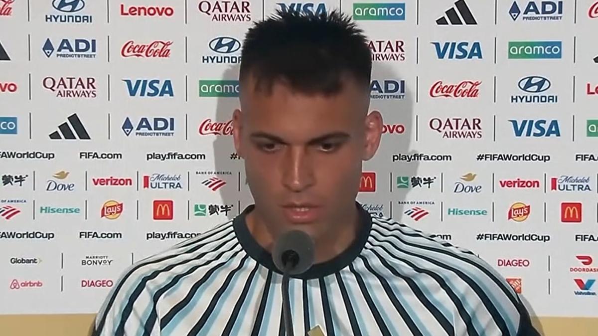 La conferma di Lautaro: "Questo è l'ultimo Mondiale di Messi"