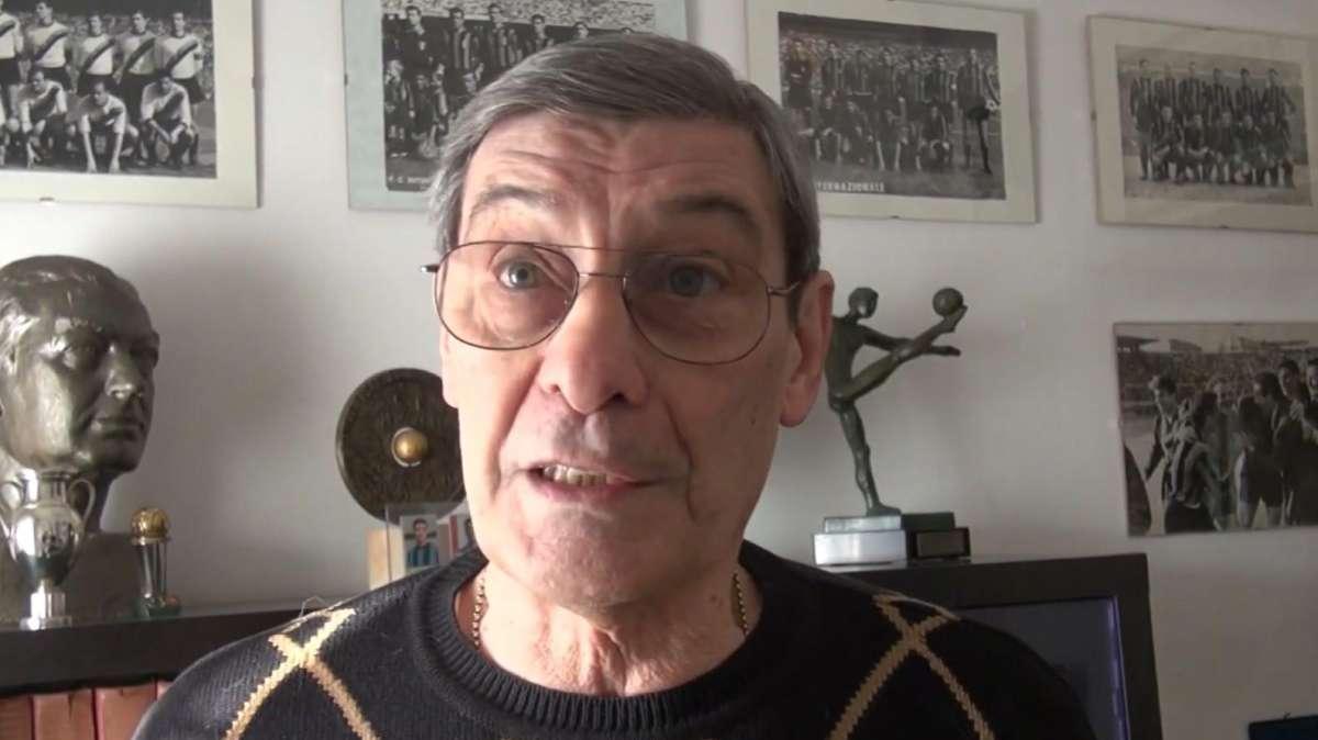 Aristide Guarneri ospite d'onore dell'Inter Club Oglio Po. Presente anche il papà di Bastoni