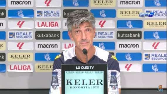 R. Sociedad, Alguacil: "Possiamo giocarcela con Real e Inter. Kubo ha talento, Barrenetxea in condizioni fenomenali"