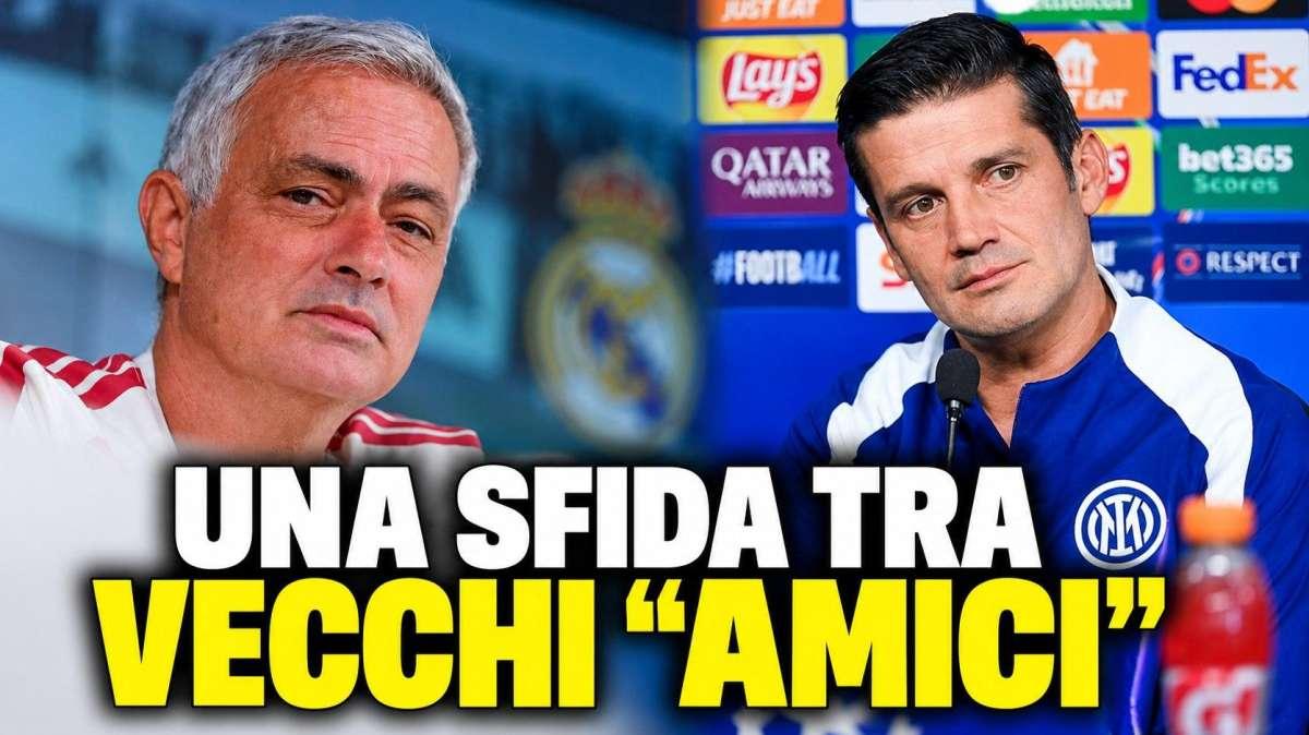 Rivivi la diretta! MOU provoca, la CONFERENZA di CHIVU in DIRETTA: la VIGILIA di REAL MADRID-INTER. DIMARCO OUT