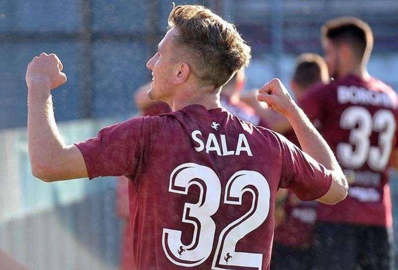 Sala scrive all'Arezzo: "La vittoria più grande è stata trovare una società che ha creduto tanto in me"