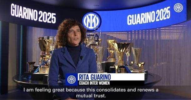 Inter Women, Guarino: "Vogliamo portare più in alto questi colori. Percorso giusto, possiamo ancora crescere"