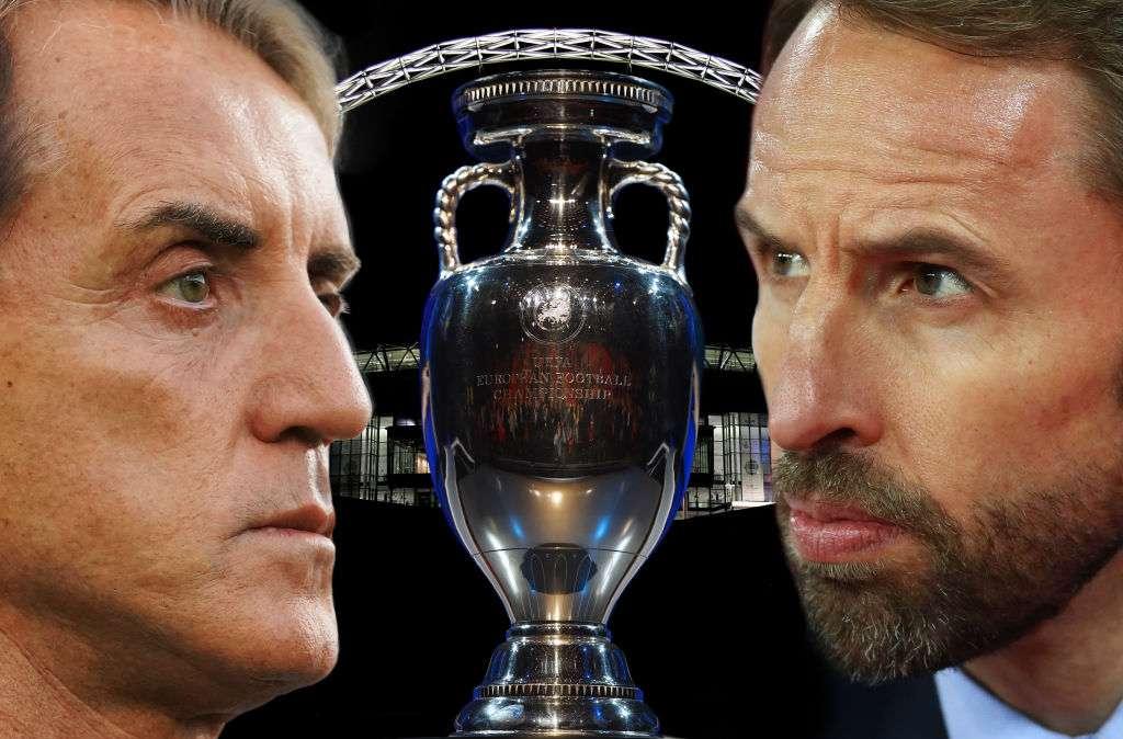 Italia-Inghilterra, le ufficiali: Mancini conferma l'undici. Southgate con la difesa a 3
