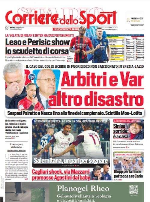 Prima CdS - Arbitri e Var, altro disastro. Perisic, avanti tutta per il rinnovo