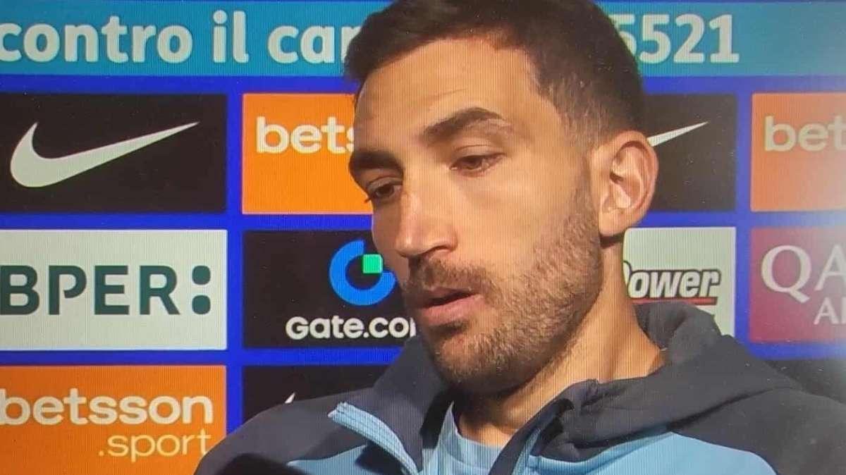 Lazio, Cataldi a DAZN: "Abbiamo fatto una buona gara, spiace prendere gol su un errore"