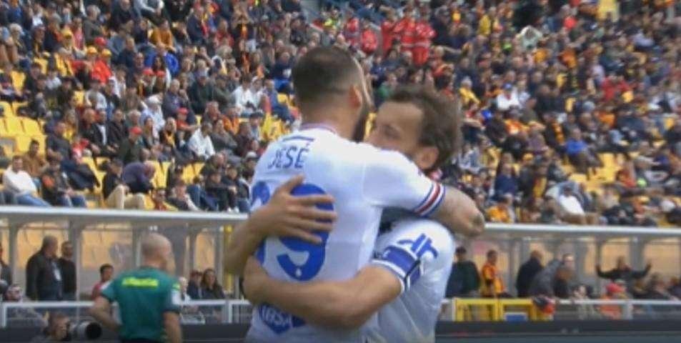 VIDEO - Jesé risponde a Ceesay, pari tra Lecce e Sampdoria: gli highlights