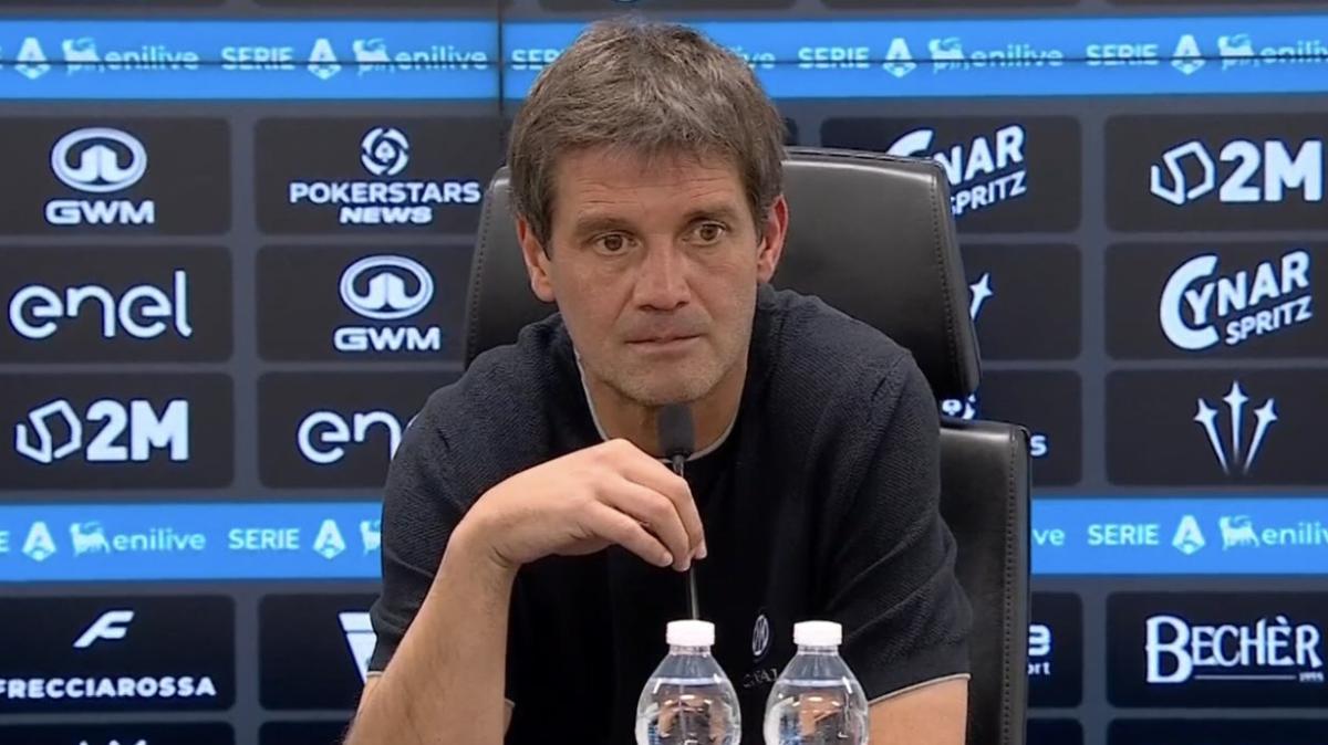 Chivu in conferenza: "Se avessi avuto 10 cambi all'intervallo avrei tenuto solo Provedel"