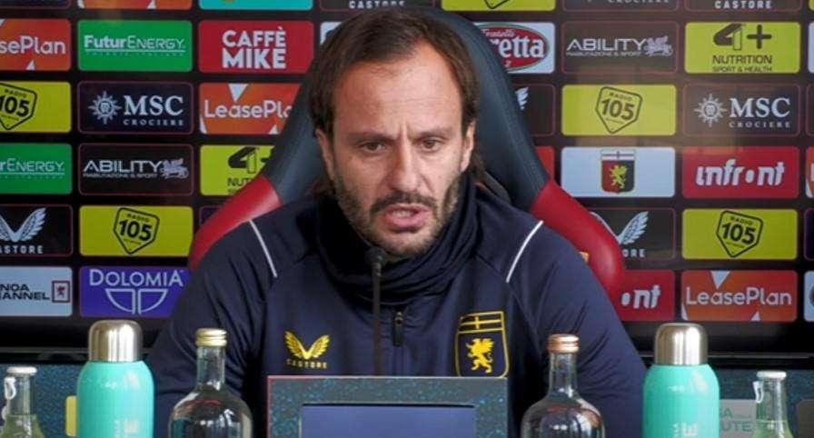 Genoa, Gilardino ringrazia Salcedo: "Non doveva giocare, col suo gol ha cambiato tutto"