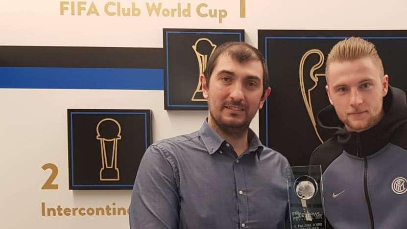 A Skriniar il Pallone d'Oro Nerazzurro 2018: "Grazie ai tifosi, mi spingono a dare di più"