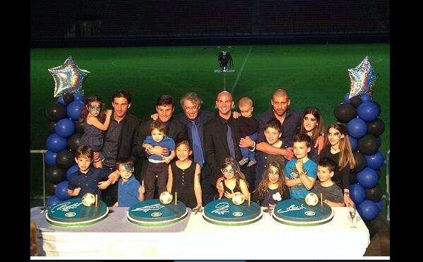 FOTO - Moratti e i reduci del Triplete. Festa d'addio?