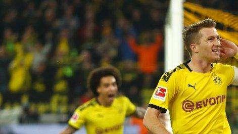 Borussia Dortmund ok, Reus stende il 'Gladbach: agganciati Bayern e Lipsia
