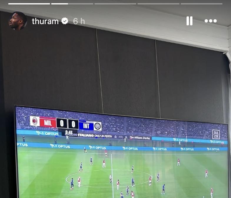 Thuram, l'Inter sempre in testa: tv accesa sul derby di Perth. E Pavard...