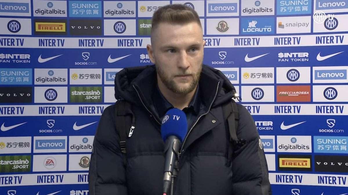 Skriniar a ITV: "Non dobbiamo sottovalutare l'avversario e cercare la vittoria fino all'ultimo minuto"