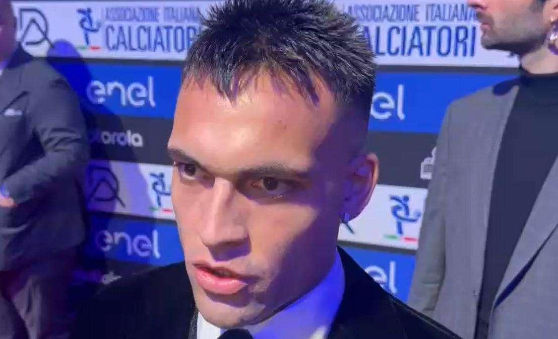 Lautaro Martinez premiato come miglior atleta straniero in Italia: "Lo sport è la mia vita"