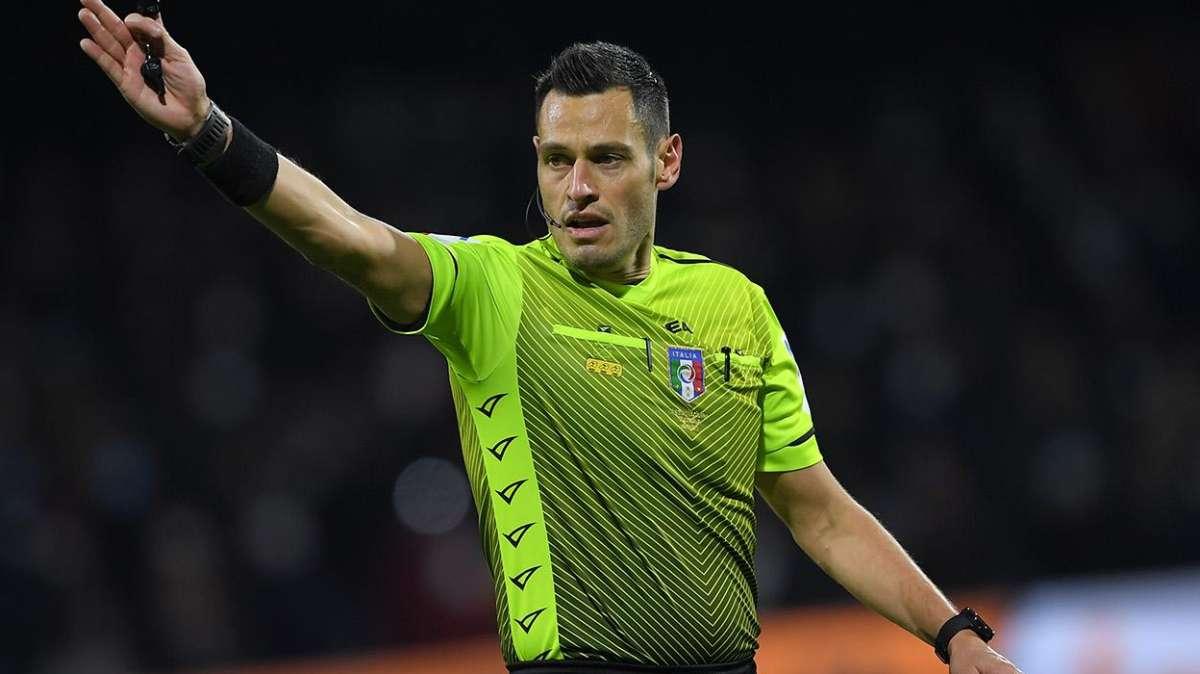 Coppa Italia, decisi gli arbitri delle semifinali di ritorno: derby a Mariani, Mazzoleni in sala VAR