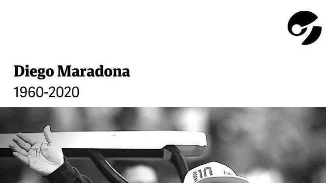 È morto Diego Armando Maradona