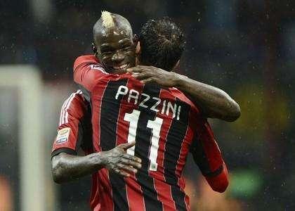 Qui Milan - Balotelli-Pazzini e Abate-De Sciglio dal 1'