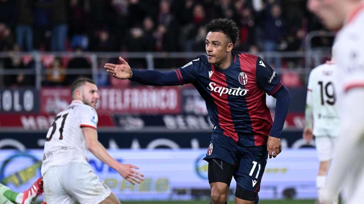 Il Milan va ancora ko, il Bologna vola in zona Europa: Leao non basta, Castro e Ndoye firmano il 2-1 in rimonta