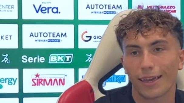 Padova, Di Maggio: "Barella il mio idolo, ho preso la 23 in suo onore. Sogno di diventare come lui"