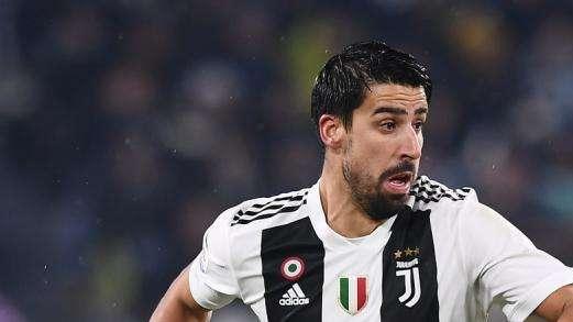 Juventus, stagione finita per Khedira: il tedesco salta l'Inter