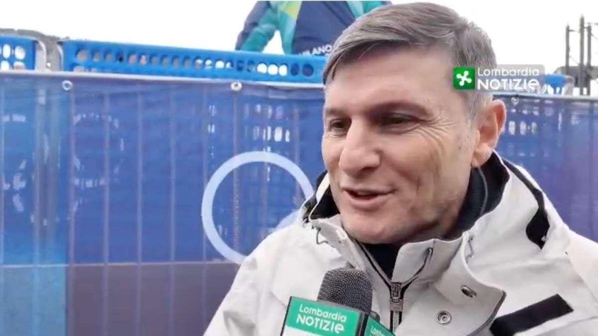 Zanetti: "Bello tornare a Bormio. Le Olimpiadi sono straordinarie per il valore che trasmettono"