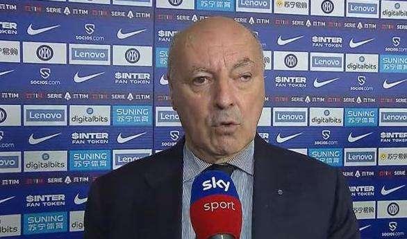 Marotta a Sky: "Perisic merita una riconferma, speriamo in bene. Dybala opportunità ma nessun contatto"