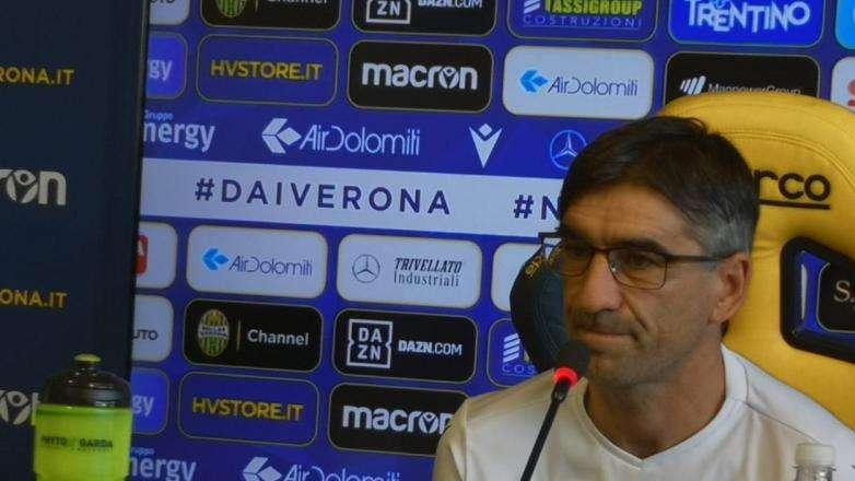 Hellas Verona, Juric: "Veloso e Kumbulla fuori per un po', Pessina ci sarà. Conte è un vincente, devo ringraziarlo"