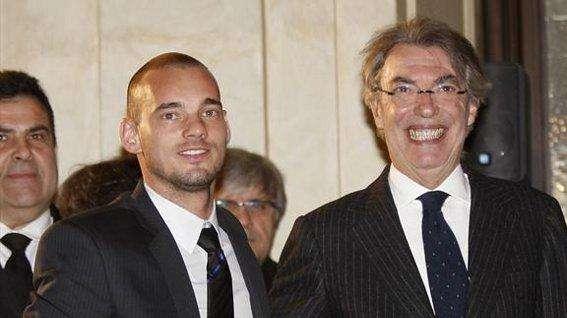 Bomba GdS: "Inter, Sneijder vuole spalmare!". Ma Moratti: "Ora è tardi"