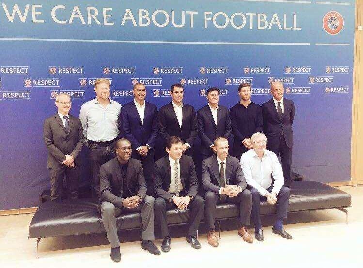 Il futuro del calcio europeo al centro di una tavola rotonda a Nyon. Zanetti ritrova Stankovic e non solo