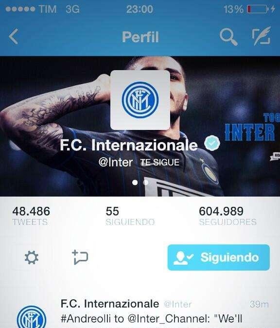 FOTO - La gioia di Icardi per... una foto profilo!